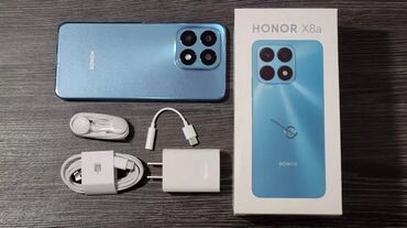 телефон fly 451: Honor X8a, 128 GB, rəng - Gümüşü, Sənədlərlə