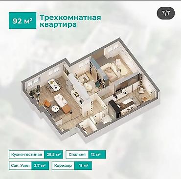 Продажа квартир: Срочно 🚨 скуп цена ⚡️⚡️⚡️ 🏡 Продаётся 3-комнатная квартира 📍 — 2