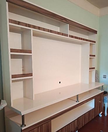 ag masa: Qonaq otağı mebel dəsti - Künc divan + kreslo: Yumşaq və rahat — 3