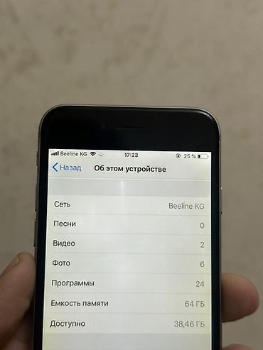 айфон 6s 64 гб цена бу: IPhone 6, Б/у, 64 ГБ, Space Gray, Коробка, 82 % — 4
