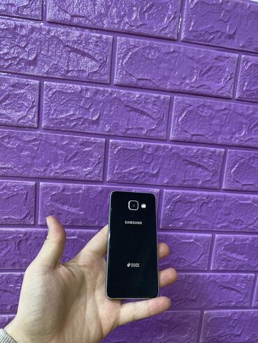 samsung galaxy a3 2016 teze qiymeti: Samsung Galaxy A3 2016, 16 ГБ, цвет - Черный, Гарантия, Отпечаток пальца, Две SIM карты