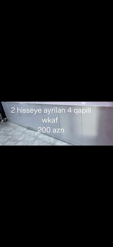 dolab ofis: Məhsul dəsti – mağaza/ofis mebeli və vitrinlər 1) İş masası – 70 AZN — 3