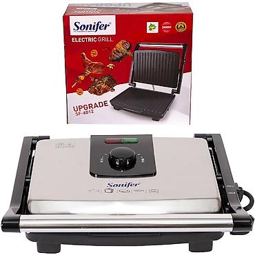 №: 12505 Məhsulun adı: Elektrik qril Sonifer SF-6012 Brend: Sonifer
