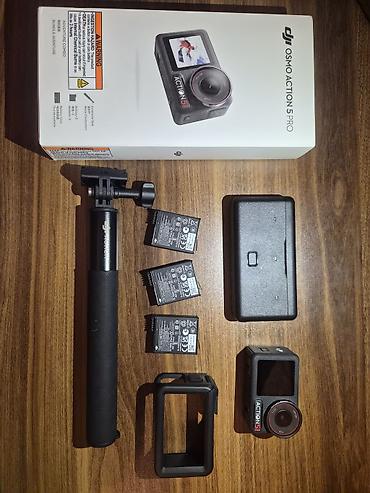 ştativlər: DJI Osmo Action 5 Pro aksiyon kamerası seti Komplekt: - DJI Osmo — 1