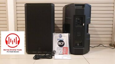 Динамики и колонки: RCF ART 935 A + RCF F 16 + Shure blx 24 SM 58 - все оригинал из