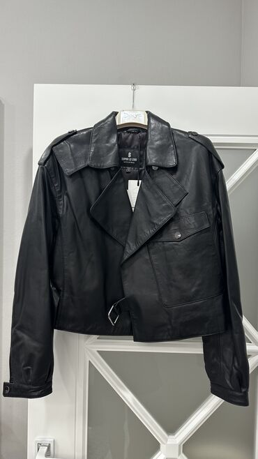 ботасы кожаные: Кожаная куртка, Натуральная кожа, С утеплителем, S (EU 36)