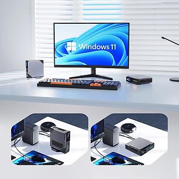 Настольные ПК и рабочие станции: Компьютер, ядер - 4, ОЗУ 16 ГБ, Для несложных задач, Новый, Встроенная видеокарта, SSD — 7