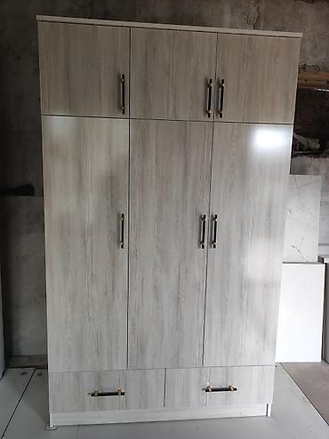 Шкафы для одежды: Шкаф для одежды, Новый, Прямой, ЛДСП — 3