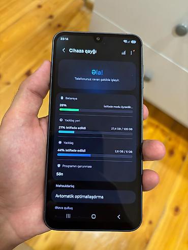 ipad 8 64: Samsung Galaxy A16, 128 GB, rəng - Qara, Barmaq izi — 4