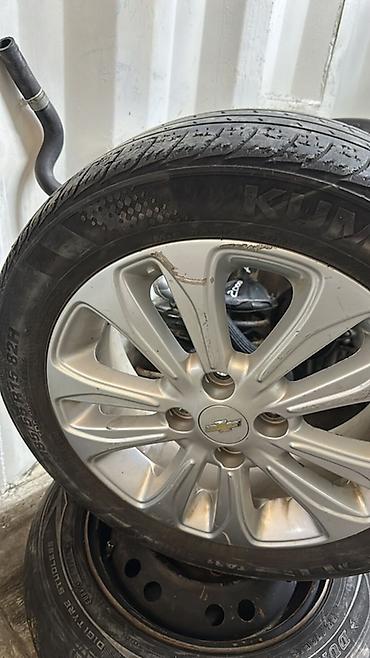 5114 15: Литой диск Chevrolet с шиной Kumho Solus 4 пара - Диаметр диска: R15 — 2