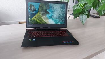 gddr5: Ноутбук, Lenovo, 16 ГБ ОЗУ, Intel Core i7, 15.6 ", Б/у, Игровой, память SSD