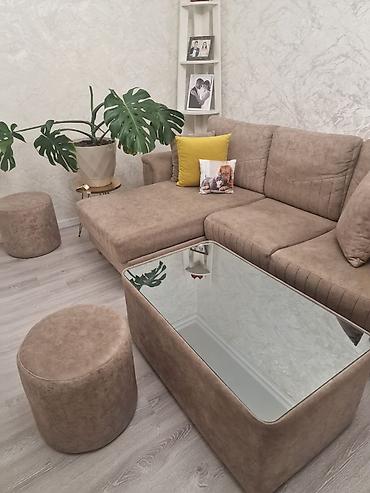 İşlənmiş, Künc divan, Qonaq otağı üçün, Açılmayan