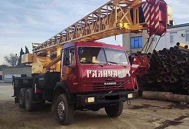 Подъемные краны: KamAZ Kran 5320, 25 tonluq, 3 mostludur. Çox ideal vaziyyatdedir, heç — 6