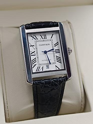 Qol saatları: Yeni, Qol saatı, Cartier, rəng - Göy — 8