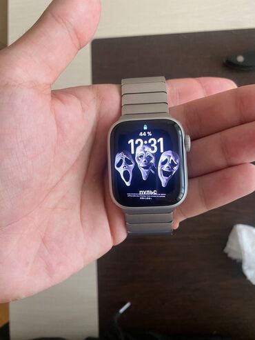 ekranı: Smart saat, Apple, Sensor ekran, rəng - Boz
