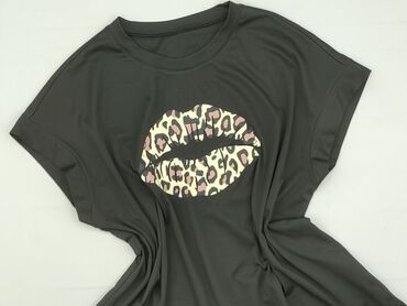 t shirty guess damska: Women`s T-shirt, Shein, size 2XL (EU 44)