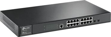 TP-Link JetStream 2 Gigabit SFP yuvası ilə 16 Port Gigabit L2 İdarə