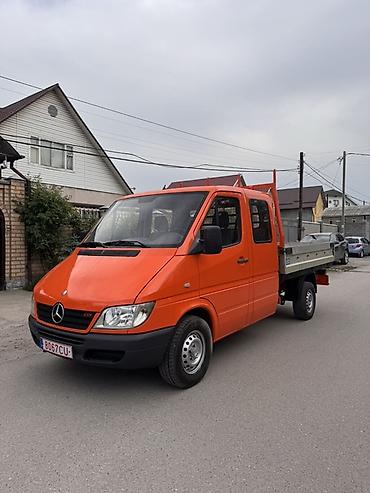 спрнтер бортовой: Mercedes-Benz Sprinter CDI двухрядная кабина с бортовой платформой — 1