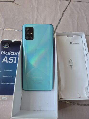 samsung galaxy a51 qiyməti: Samsung Galaxy A51, 64 GB, rəng - Göy