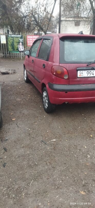 Daewoo: Daewoo Matiz: 2001 г., 0.8 л, Механика, Бензин, Минивэн