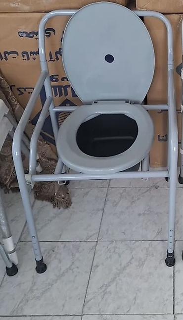 Xəstələr üçün unitazlar: Tualet oturacağı – portativ komod kreslo - Yaşlılar, hərəkət — 1