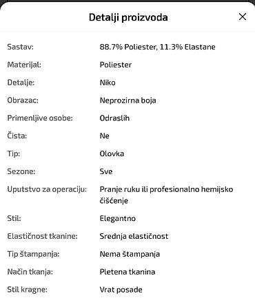 nike 30: Haljina eko koza prelep model.Uplata pa slanje isporuka za 10-tak dana — 8