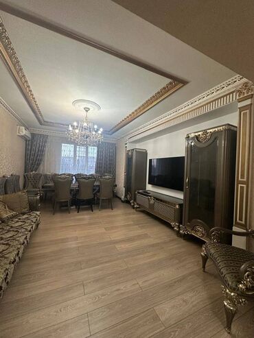 квартира без посредников низкий цена аренда: 3 бөлмө, 130 кв. м, Элитка, 2 кабат, Евроремонт