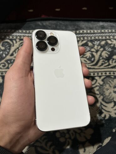 iphone телефон бу: IPhone 13 Pro, Б/у, 128 ГБ, Белый, 81 %