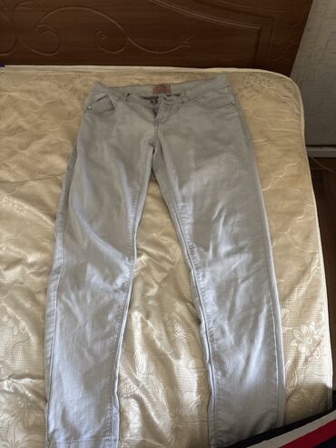 няня на неполный рабочий день: Джинсы, Bershka, M (EU 38), цвет - Серый