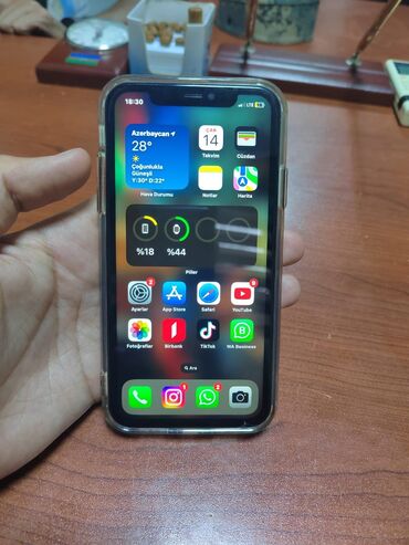 irşad telecom iphone 11 128gb: IPhone 11, 128 GB, Qara