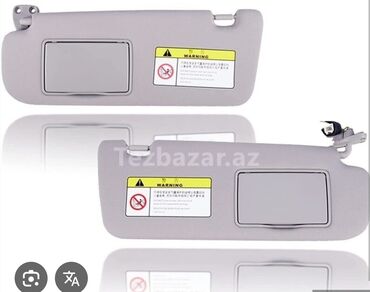 Avtomobil satışı: Hyundai Sonata 2006-2008 günəşliklər dəsti - Rəng: boz - Komplekt
