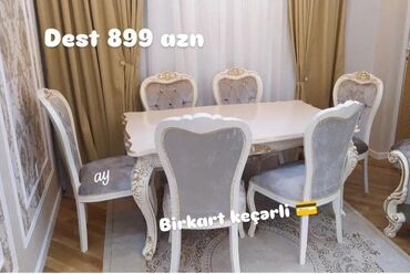 Otaq qapıları: *masa desti* *stol stul* *Qiymət dest 899 AZN* ✔️ MDF masa ölçü