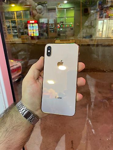 iphone dubayski: IPhone Xs Max, 64 GB, Qızılı, Face ID — 1