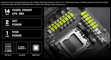 ana plata: Ana Platası MSI X870E, Yeni — 4