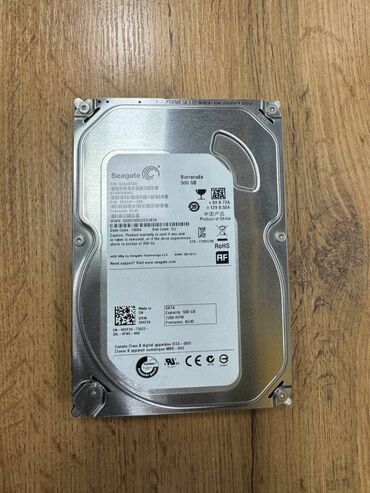 Мониторы: Накопитель, Б/у, Seagate, HDD, 512 ГБ, 3.5", Для ПК