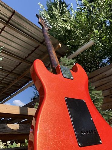 esp ltd: Электрогитара S‑style (HSH) в ярком металлическом красном цвете с — 5