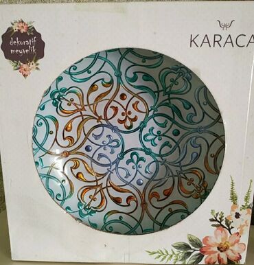 karaca: Karacadan dekor meyvə qabı yenidi işlənməyib 35 m