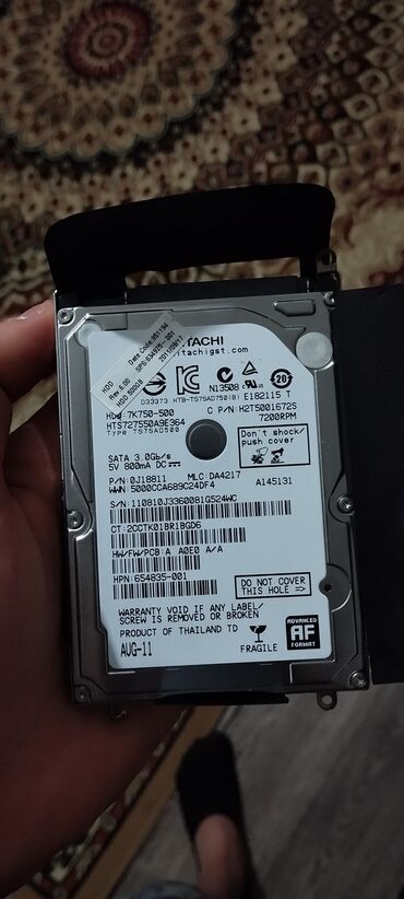 hard disk: Sərt disk (HDD) 512 ГБ, Yeni