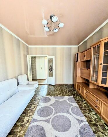 квартира в районе кызыл аскер: 2 комнаты, 52 м², 106 серия, 7 этаж, Косметический ремонт