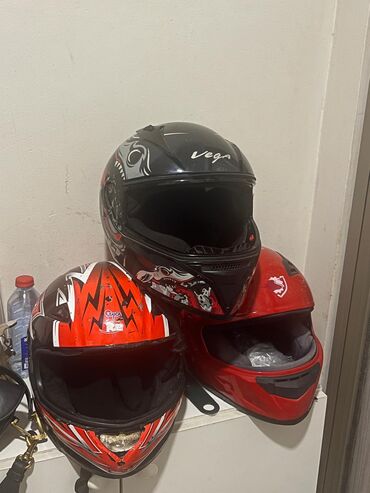 купить шлем для мотоцикла бу: 3 dene kask islenmis Sabrina Vega Axl Xl M Xl