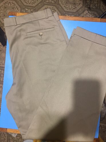 брюки на резинке мужские: Брюки XS (EU 34), цвет - Бежевый