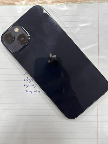 Мобильные телефоны и аксессуары: IPhone 13, Б/у, 128 ГБ, Midnight, Защитное стекло, 100 % — 2