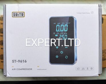 Avtomobil kompressorları və nasosları: Yeni portativ hava kompressoru modeli satılır. Kompressor rəqəmsal — 16