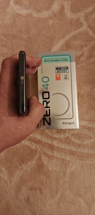 Infinix: Infinix Zero 40, 256 GB, rəng - Qara, Sensor — 10