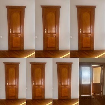 Məhsul: Təmiz qoz ağacından 7 ədəd otaq qapısı Xüsusiyyətlər: -