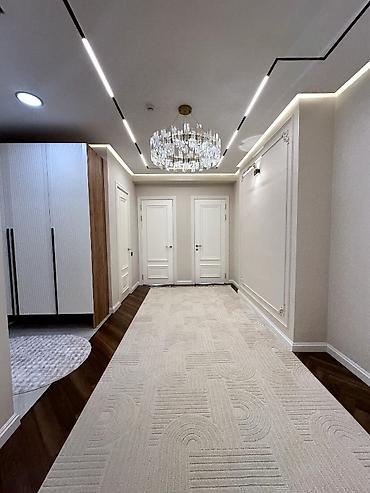 английский квартал квартиры: 3 комнаты, 112 м², Асанбай мкр 14 этаж, Дизайнерский ремонт — 9