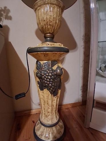 i̇şıqlandırma: Klassik üslubda dekorativ döşəmə lampası - Material və dizayn: Mermer — 2