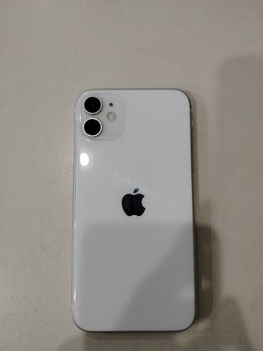 Apple iPhone: IPhone 11, 128 GB, Ağ, Barmaq izi, Simsiz şarj, Face ID