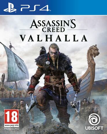 oyun diskləri: Ps4 assassins creed valhalla