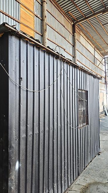 Контейнеры: Metal karkaslı, profnastil (şifer tipli) lövhələrlə yığılmış köçürülə — 2